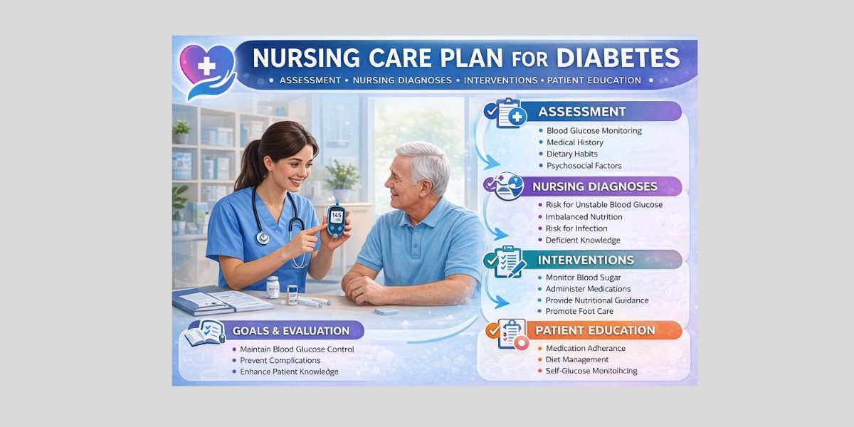 Nursing Care Plan for Diabetes: Assessment, Diagnoses, Interventions & Examples