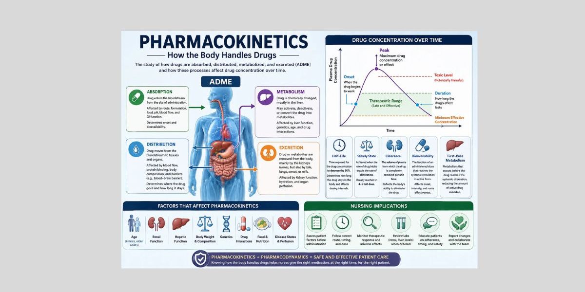 Pharmacokinetics for Nursing Students