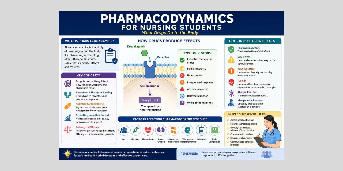 Pharmacodynamics for Nursing Students