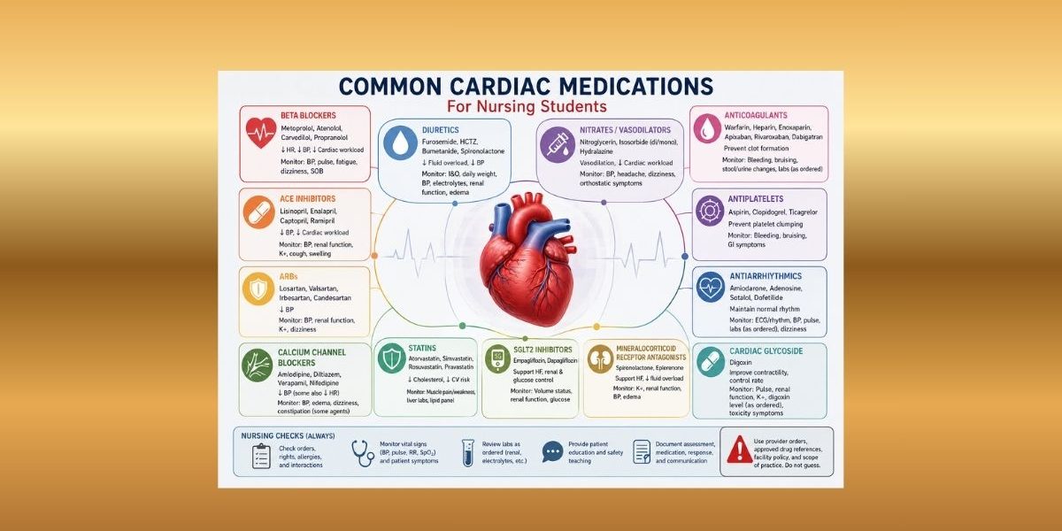 Common Cardiac Medications