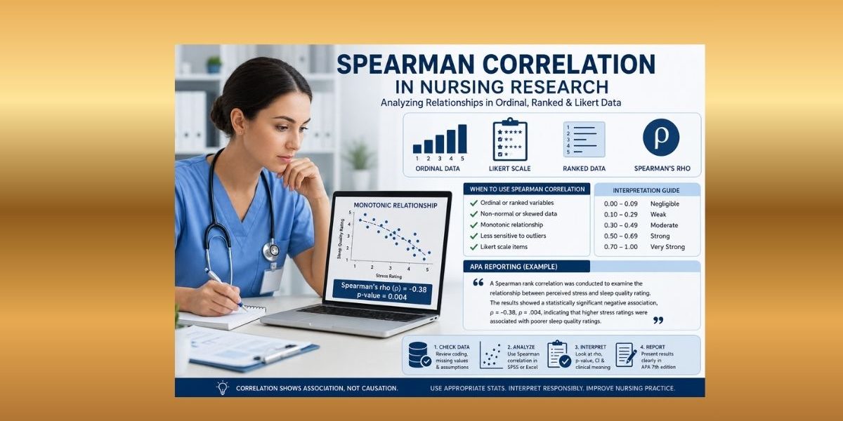 Spearman Correlation Analysis in Nursing Research