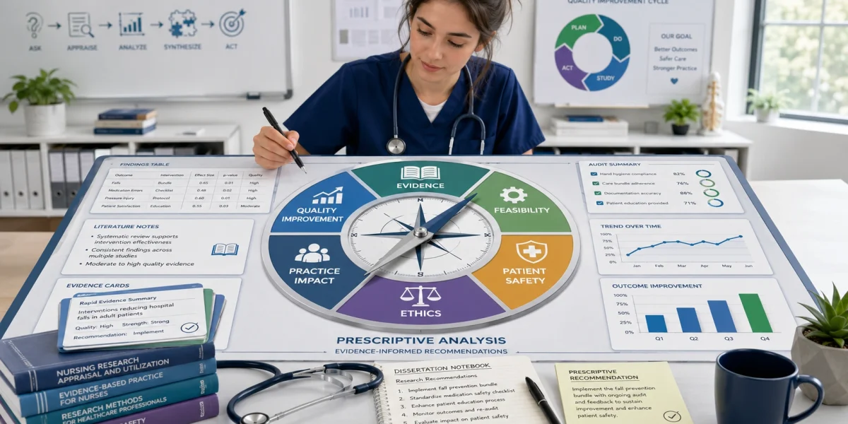 Prescriptive Data Analysis in Healthcare