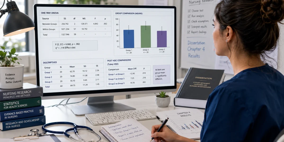SPSS ANOVA for Nursing Research